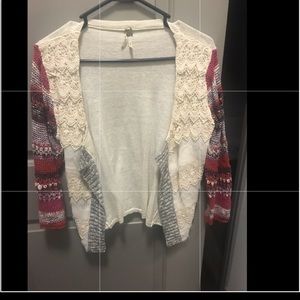 Adorable multi colored cardigan